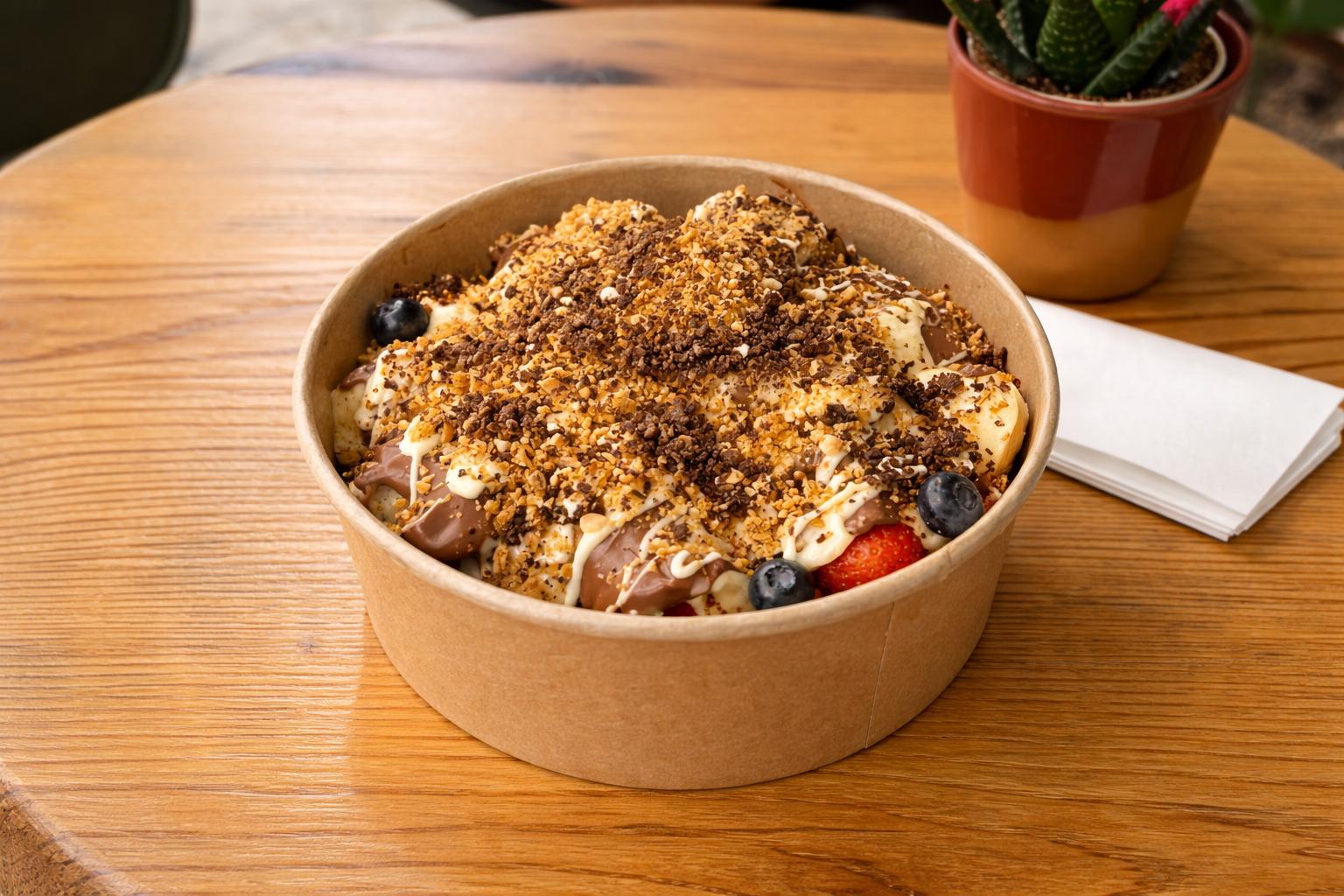 Uvos Choco Overload Waffle Bowl